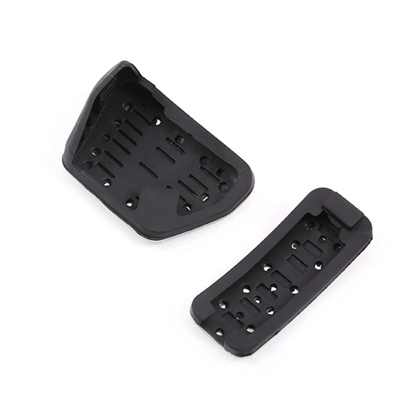 Car No Drill Anti-Slip Fuel Brake Steel Pads Pedals Cover Accessories for Land Rover Defender 110 2020