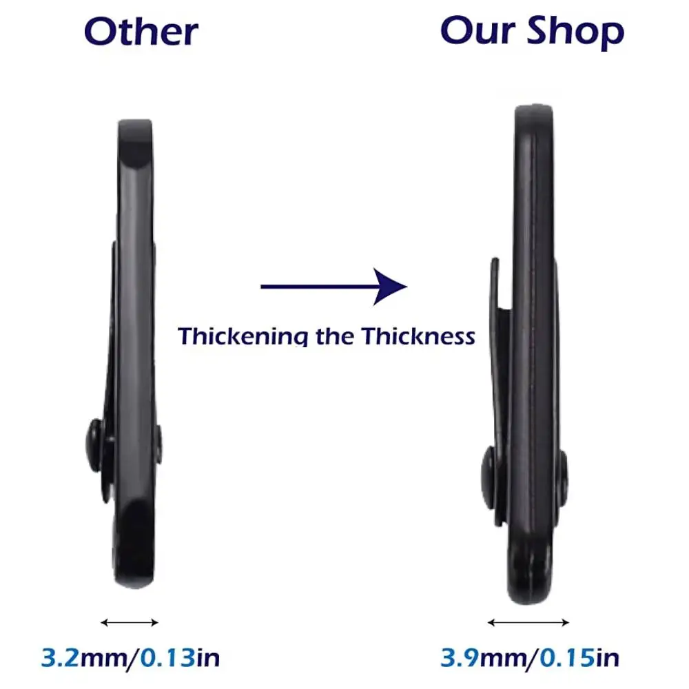 2 قطعة 1 "/1.5" HK نوع المفاجئة هوك الرافعة الصدام مسمار كليب بندقية حزام بندقية مرفق نقطة حلقة تسلق مشبك الصيد اكسسوارات