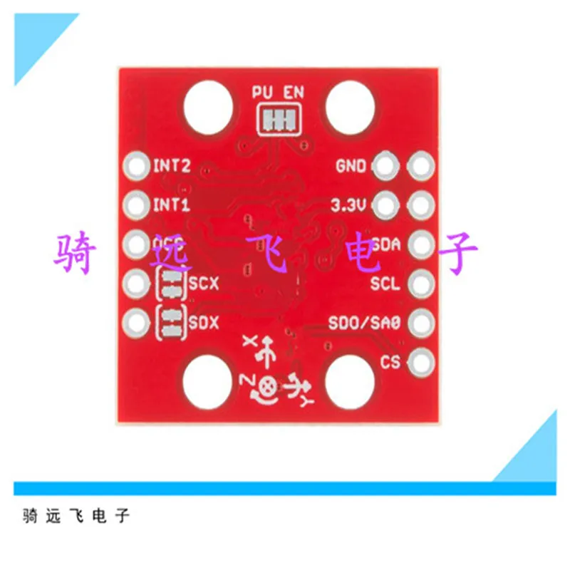 LSM6DS3 Module 3-axis Accelerometer  Gyroscope 6-axis DOF IIC/SPI Transmission