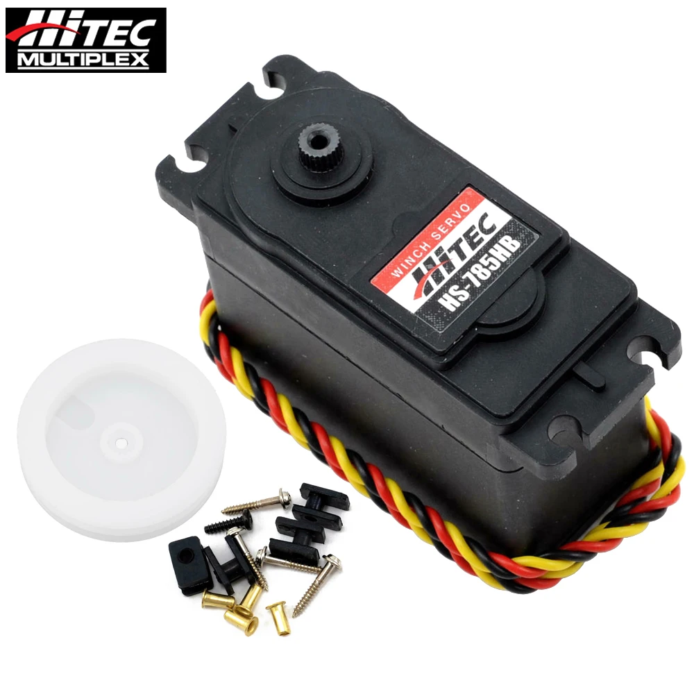 Hitec HS-785HB HS785HB 4.8-6.0V 13.2KG Dual Ball Bearing Waterproof Simulation Servo For RC Sailboat Vehicle Airplane Toy