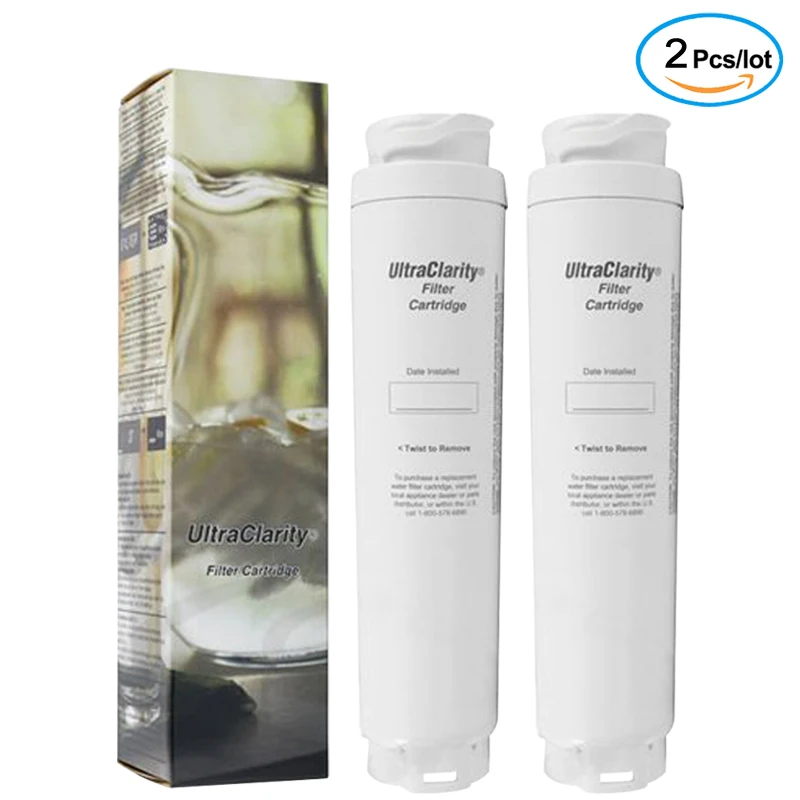 Refrigerator Water Filter Replacement for Bosch Ultra Clarity 9000194412, 644845, B26FT70SNS, B22CS80SNS, B22CS50SNS,   2 Pack