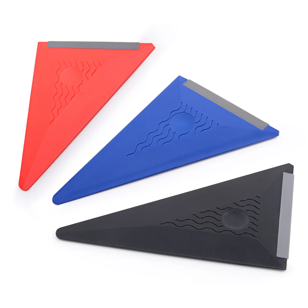 FOSHIO Window Tints Silicone Squeegee Carbon Fiber Vinyl Film Wrapping Car Plastic Scraper Household Glass Sticker Remover Tools