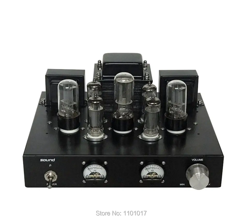 Xinxin 6P1 Parallel Connection Tube Amplifier HIFI EXQUIS Class A  Handmade Lamp Amp 6.8w