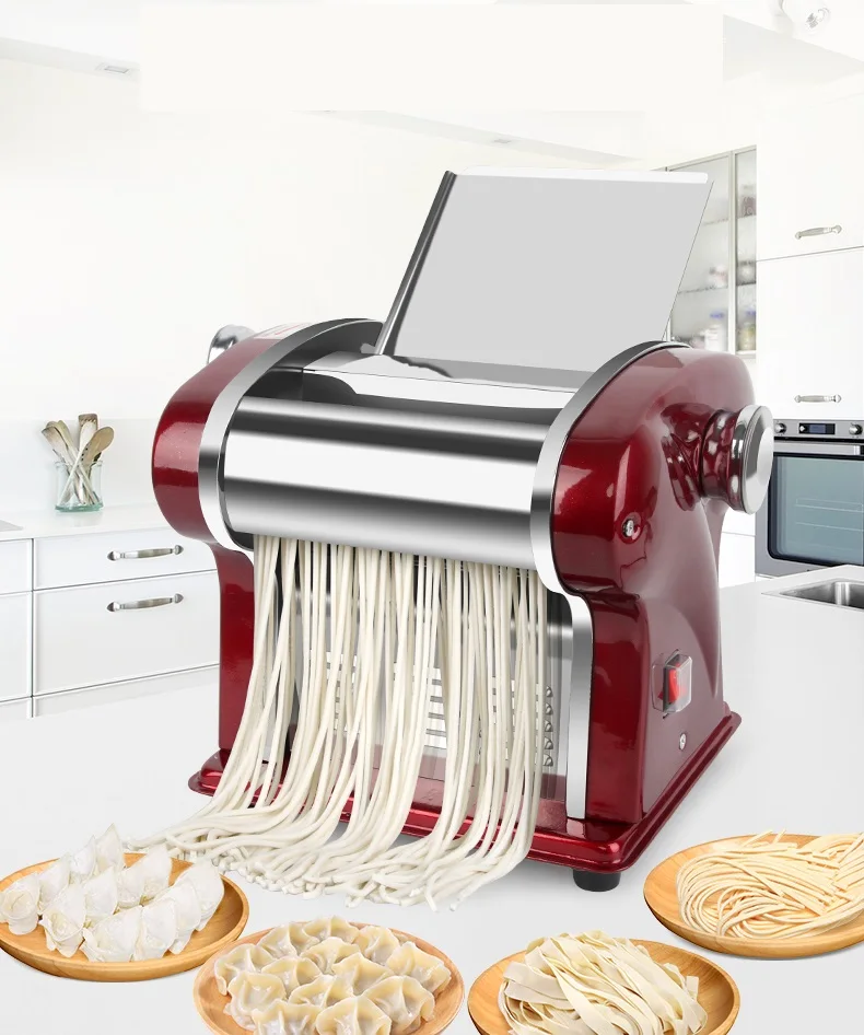 220V EU/AU/UK/US Electric Noodles Machine Automatic Stainless Steel Multi Dumpling Skin Dough Pressing Machine