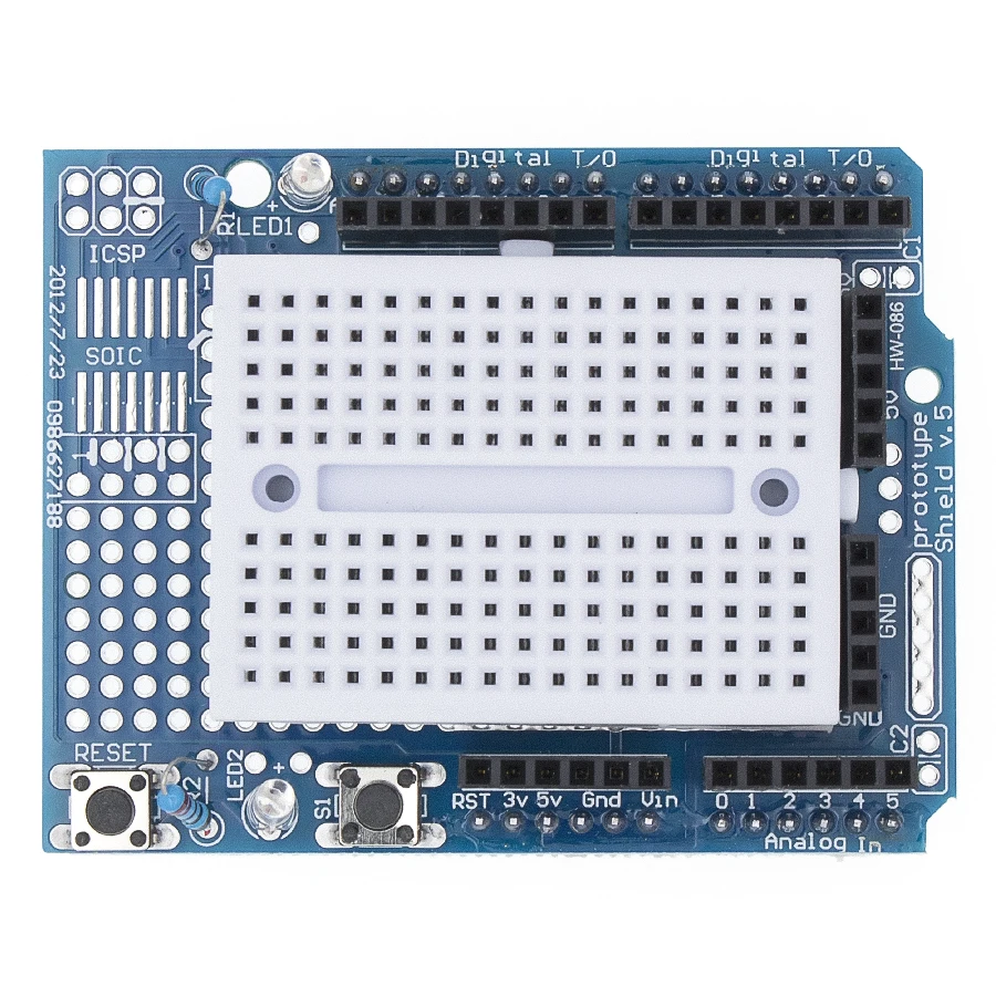 Smart Electronics UNO Proto Shield prototype expansion board with SYB-170 mini breadboard based For UNO ProtoShield DIY