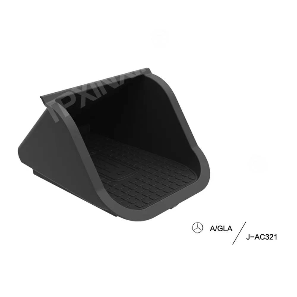 QI Car Wireless Charger For Benz GLA A Series 2015 2016 2017 2018 Infrared Fast Wireless Charging Car Phone Holder For Iphone