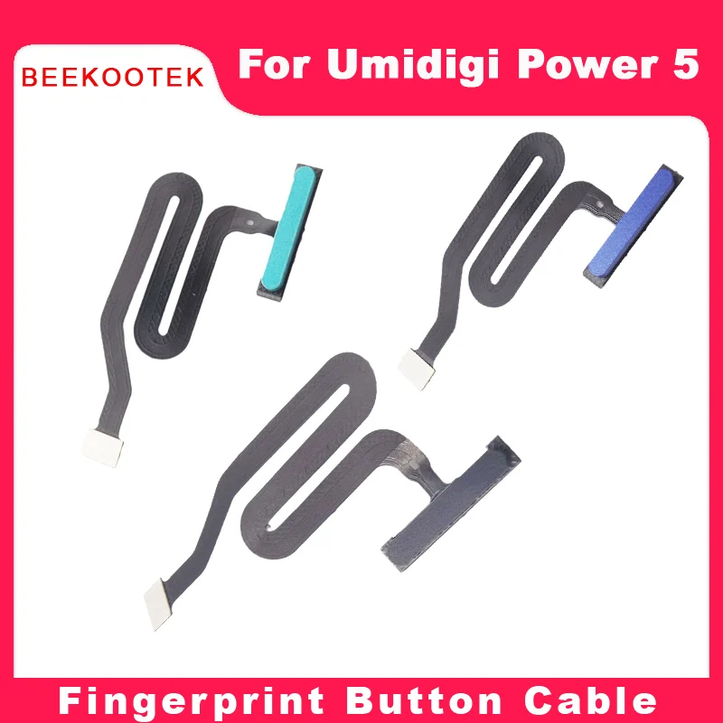 New Original UMIDIGI Power 5 Fingerprint Button Cable Repair Replacement Accessories For UMIDIGI POWER 5 , Power 5S Cell Phone