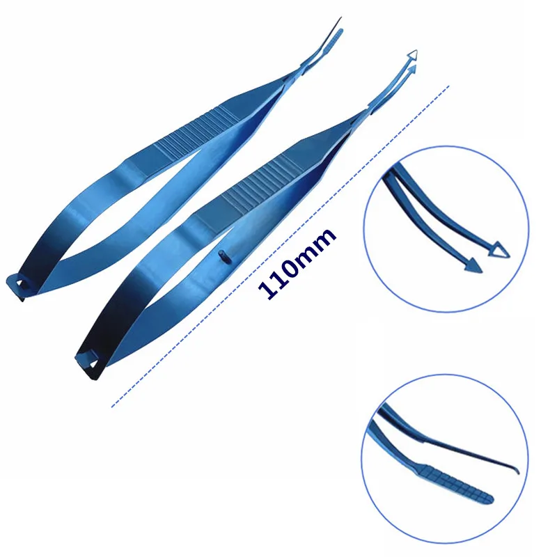

Титановый ядро Bisector Trisector/Vectis Пинцет офтальмологический Пинцет 1/2 1/4 офтальмологический инструмент домашние хирургические инструменты