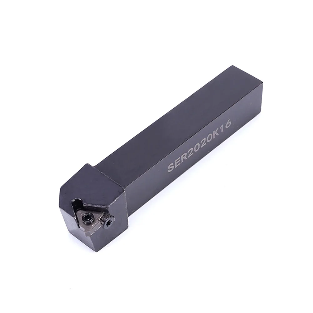 Tour à fileter externe, 1 pièce, SER1010H11 SER1212H16 100 125mm 10 pièces 16ER AG60 11ER A60, Inserts en carbure, ensemble de tournage