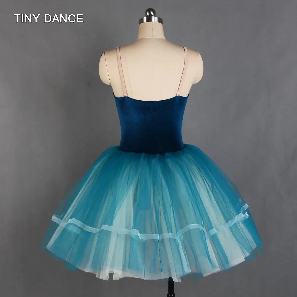 Adult Girls Ballet Dance Tutu Costumes Velvet Bodice Leotard Dress Romantic Tutu Skirts Puffy Ballerina Skirt for Teens 21252