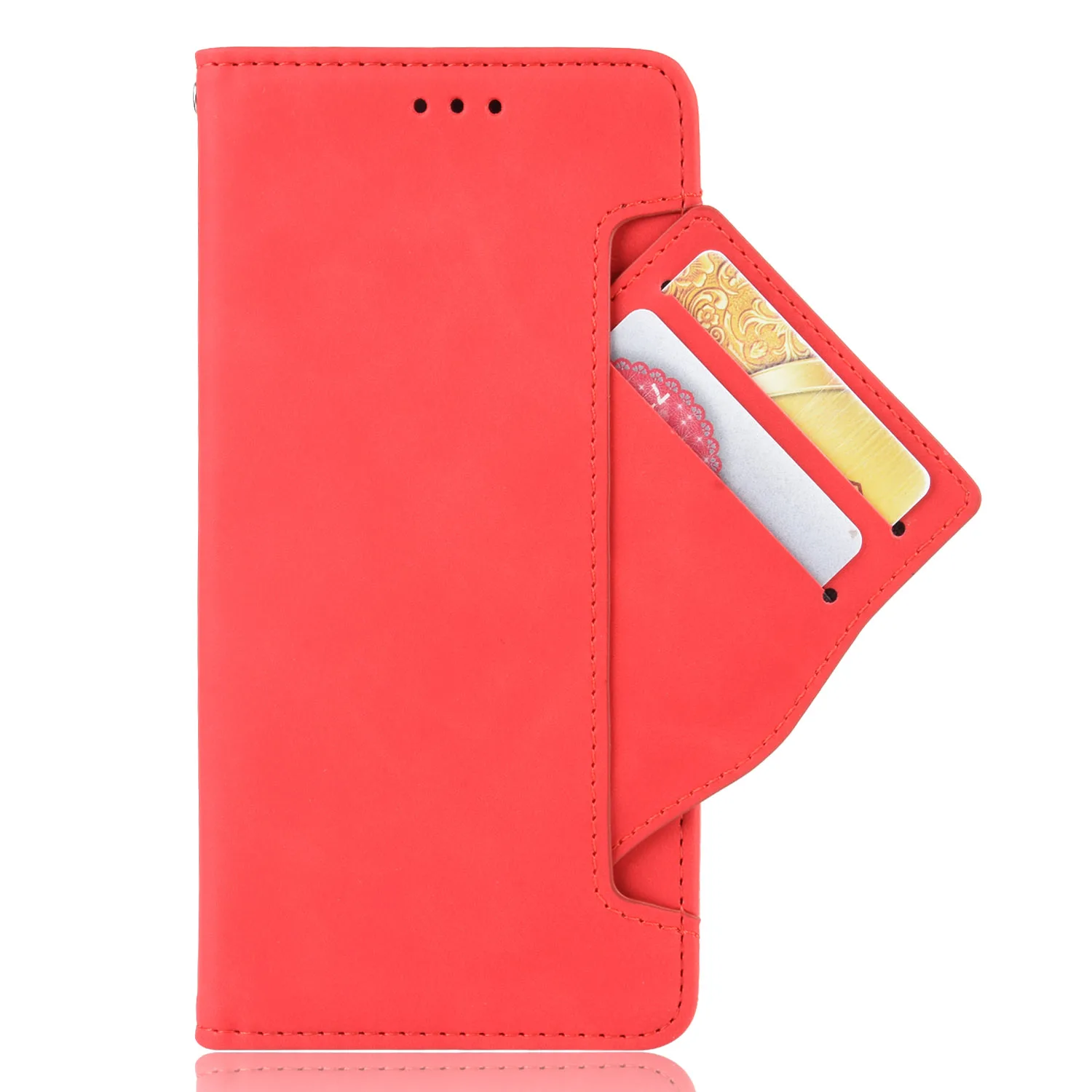 For LG Wing 5G Flip Case Leather Card Slot Removable Phone Shell Fundas for LG Wing Case LG F100 F100EMW Wallet Cover Shockproof