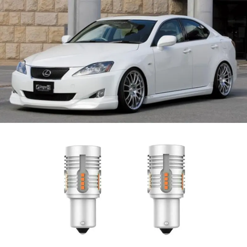 

Intelligent IC Decoding Turn signal Light For Lexus IS C (GSE2) IS II (E2) LFA (LFA10) RX (L1) SUV canbus 1556LM No strobe 2pc