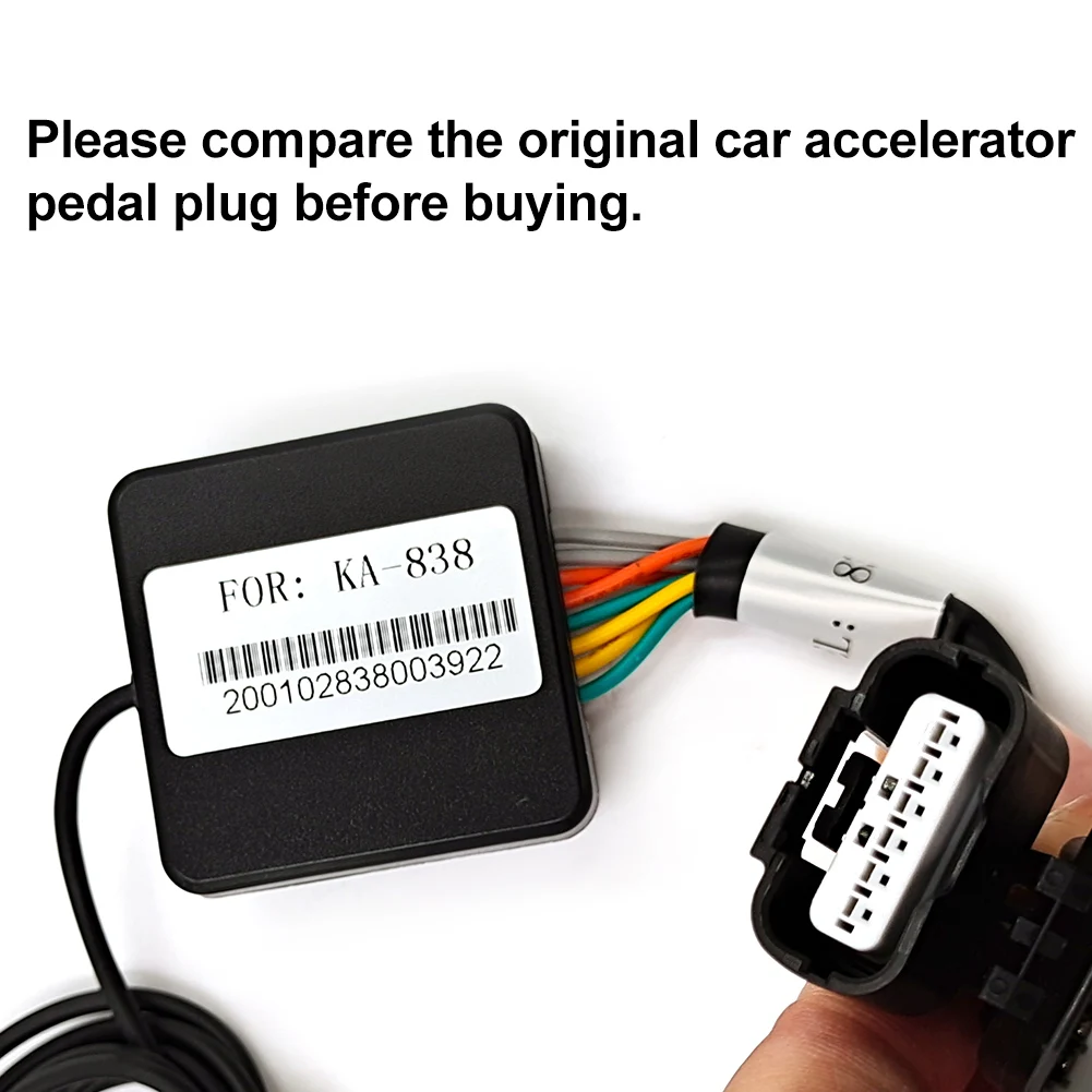 Car 9 Drive Electronic Throttle Controller Pedal Accelerator KA-838 Plug For HONDA Accord CIVIC Fit CRV HRV Brio