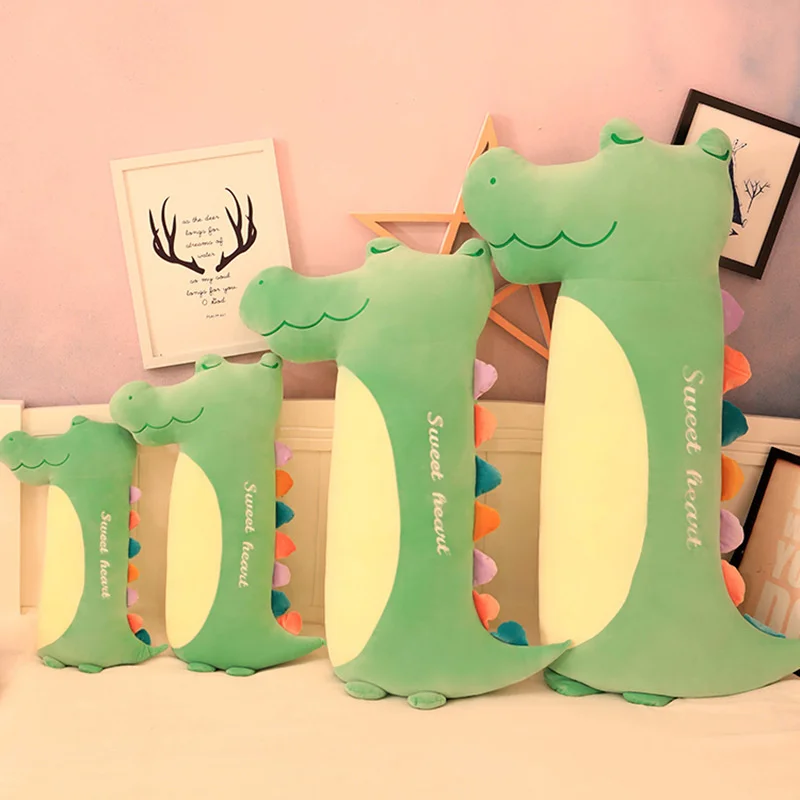 Hot Big Cute Dinosaur Plush Toy Multi Big Size Style Soft Pillow Baby Kids Animal Crocodile Doll Birthday Gift For Childre's