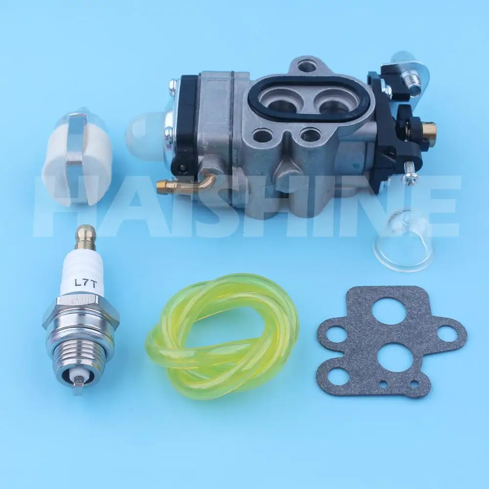 Imagem -04 - Carburador Carb Kit para Kawasaki Kbl35a Tj35e Kbl27b Aparador de Cordas Cortador de Grama 504 11 6101 504116101 Máquina de Corte de Grama