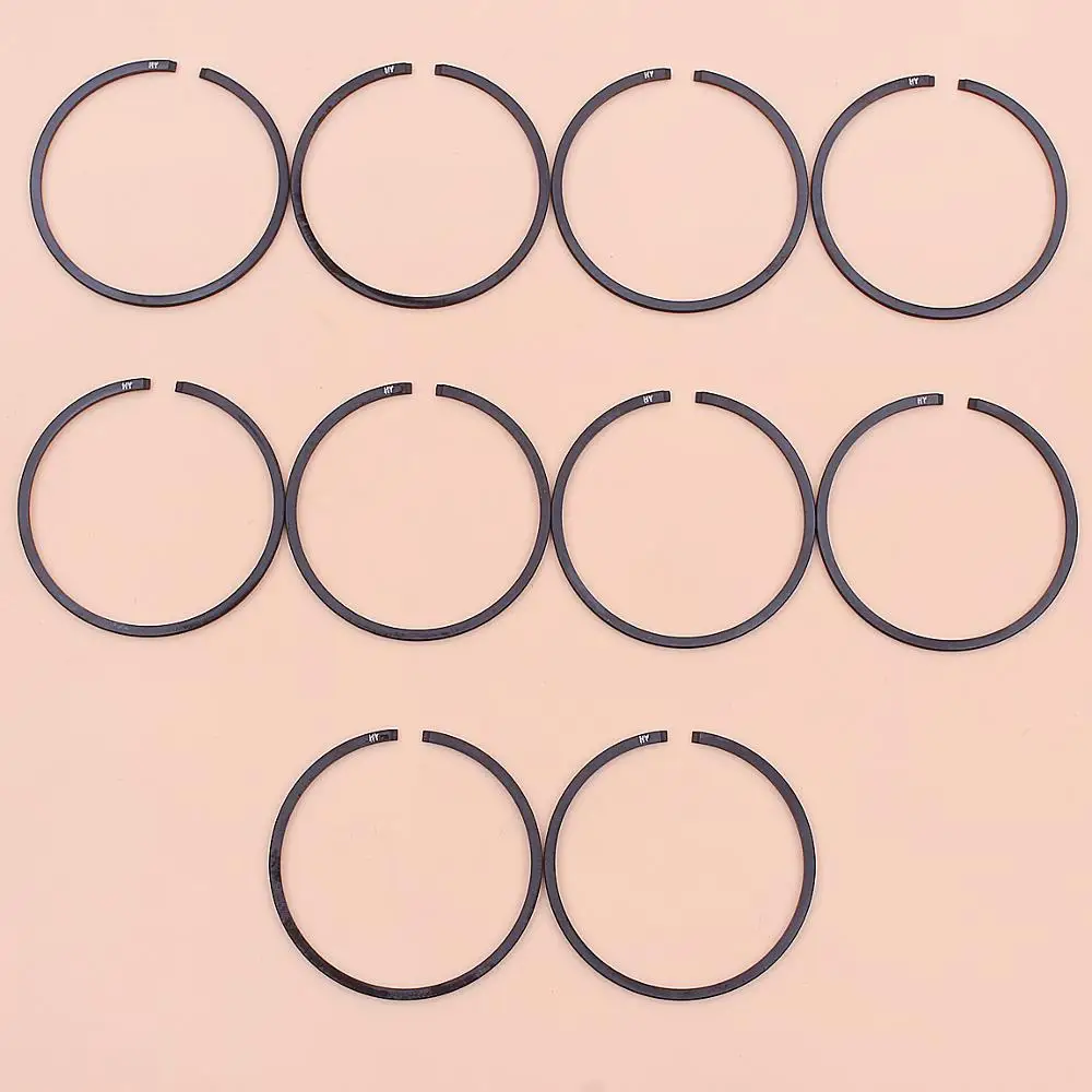 10pcs/lot 40mm x 1.2mm Chainsaw Piston Rings For Stihl MS201 MS201T MS211 MS230 021 023 motosierras Garden Tools