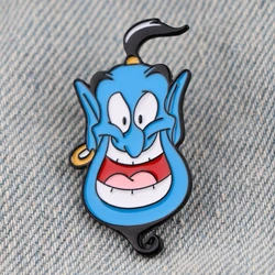 YQ546 Aladdin and the Magic Lamp Pin Brooch Cartoon Icons Badge for Clothes Lapel Pin Collection Pin Jewelry Accessories