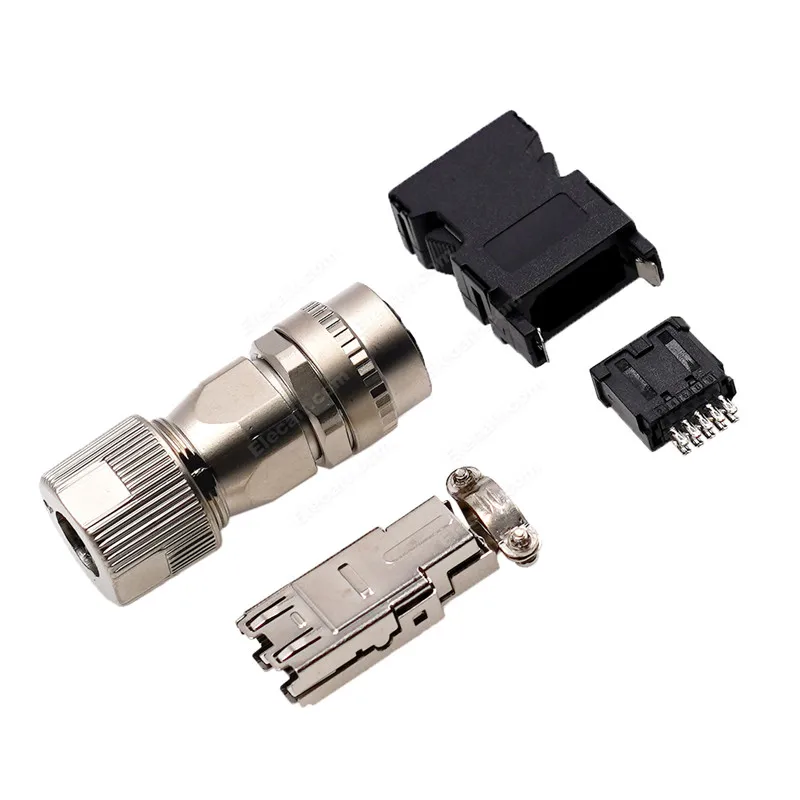 

CNV2E-8P Encoder Connector Kit for Mitsubishi MR-J3 J4 JE M70 CNV2E-8P/9P XYZ axis Connectors