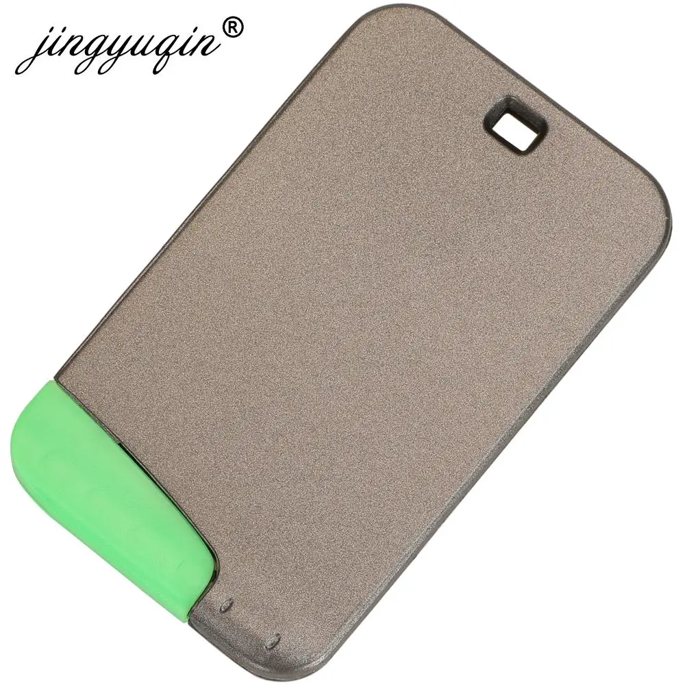 jingyuqin 2 Buttons Car Remote Key Card Shell Smart Card Keyless Case For Renault Laguna Espace Replacement