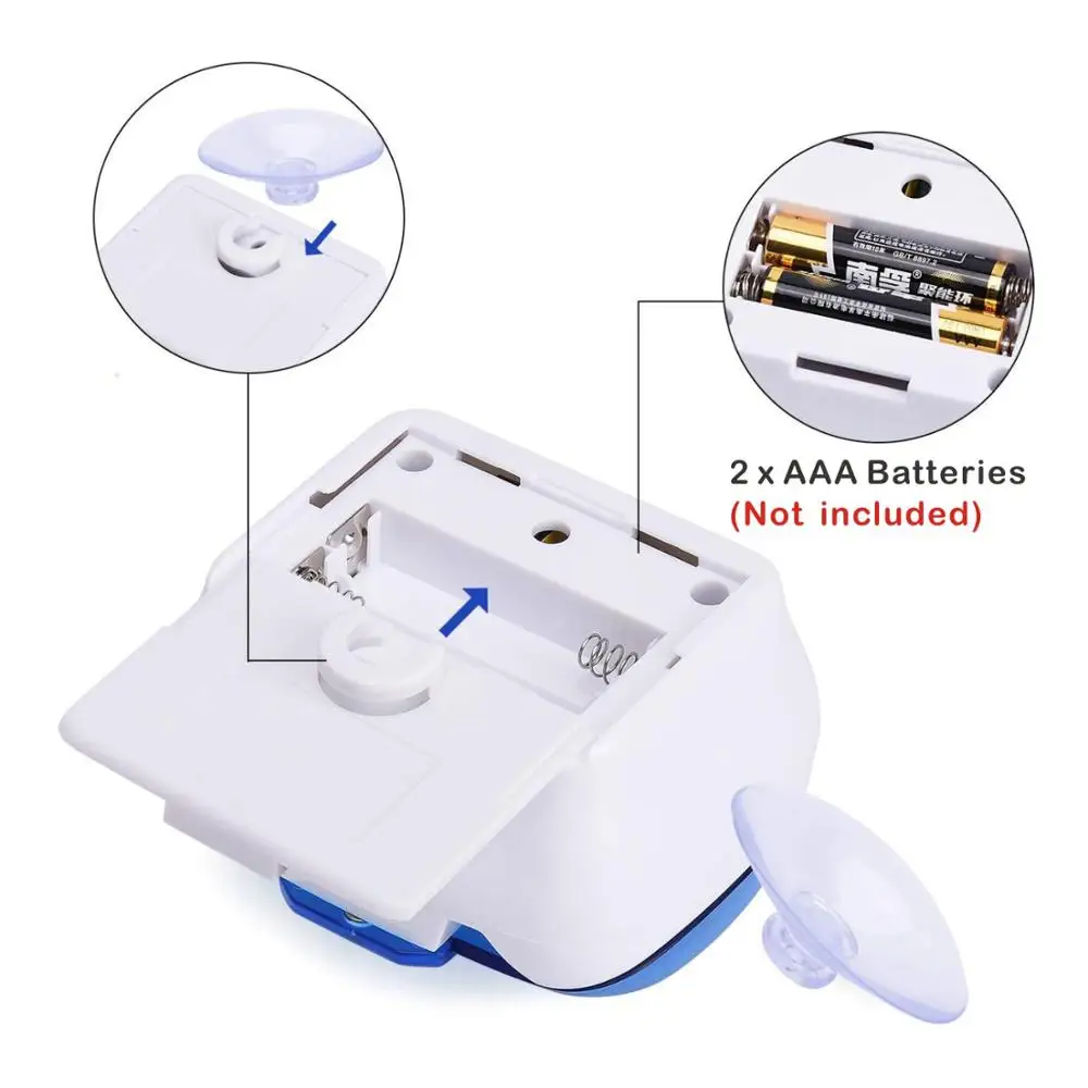 Toothbrush Holder Sterilizer For 2 Teeth Brushes UV Lamp Disinfection Box Wall-Mounted Toothbrush Holder Health Dental Care