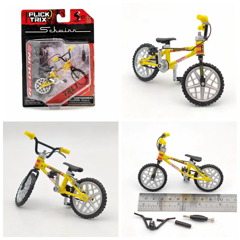 Bicicleta de dedo en miniatura modelo TRIX, BMX, DeathTrap PREMIUM, juguetes fundidos a presión, regalo