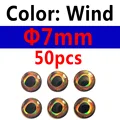 7mm wind 50 piezas