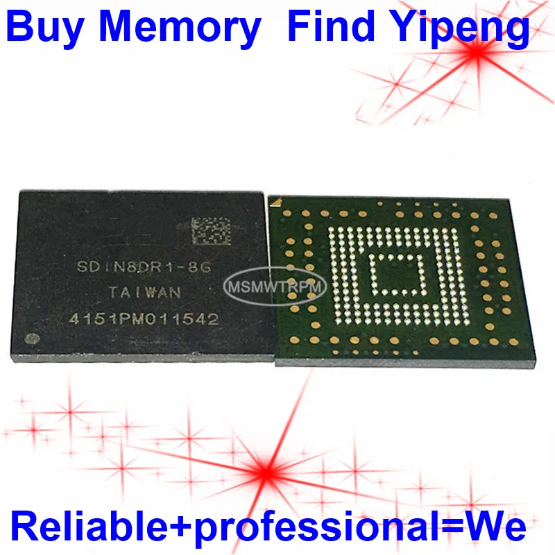 

SDIN8DR1-8G 153FBGA EMMC 4.5 8GB FLASH MEMORY SDIN8DR1