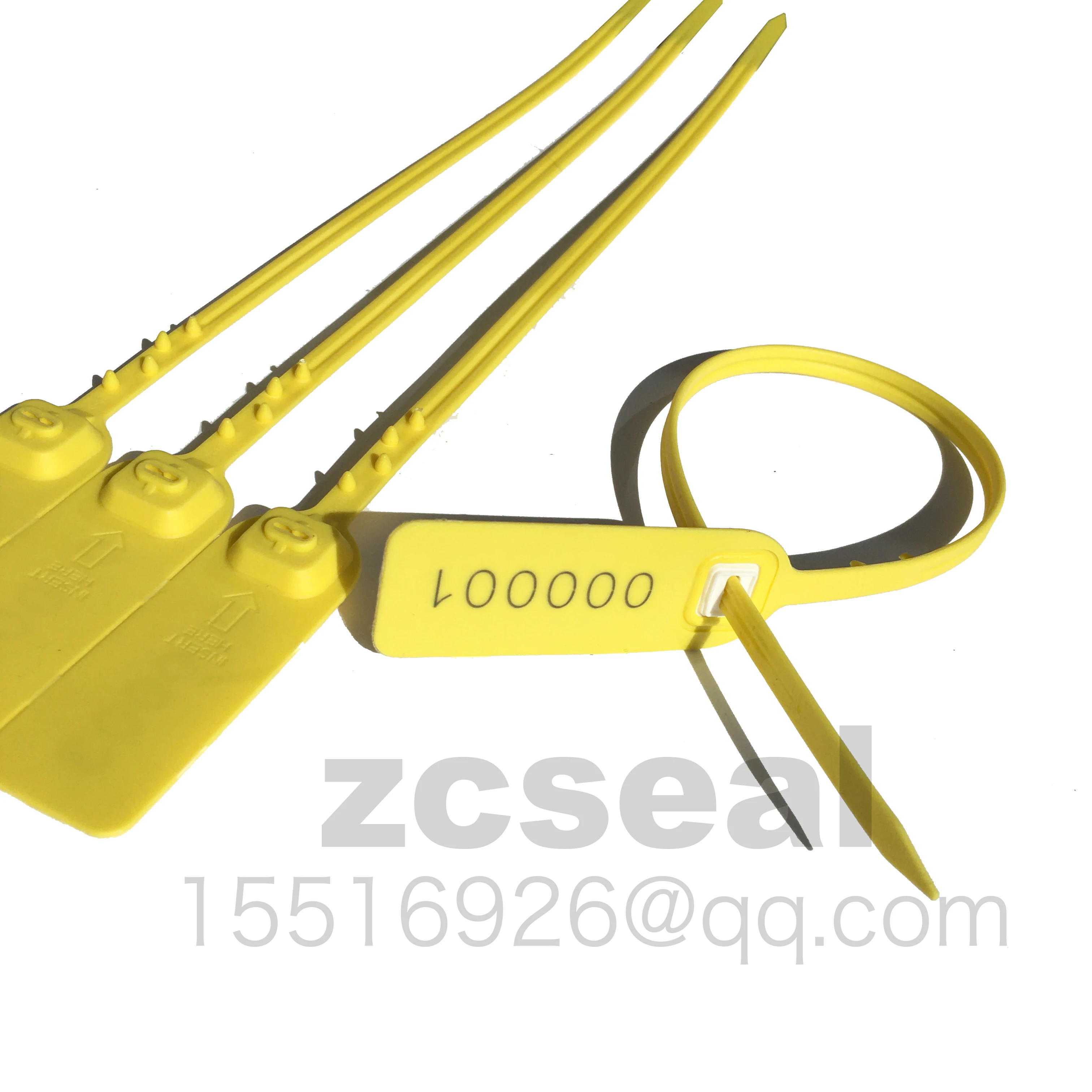 395 pcs 100 millimetri di alta sigillo di sicurezza regolare di plastica sigillo di sicurezza con inserto in metallo guard anti-falso contenitore QR