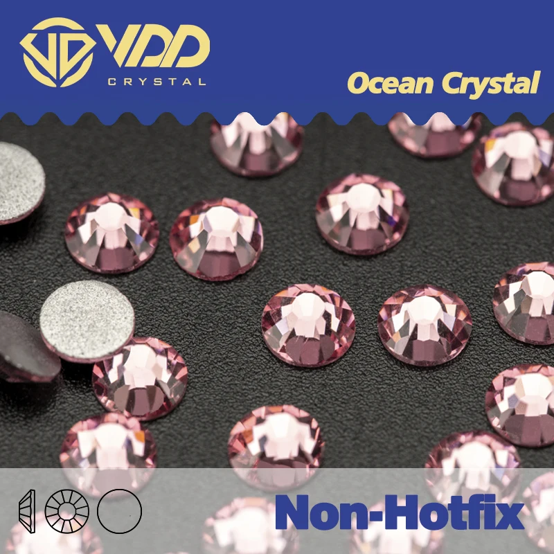 VDD Niet Hot Fix Plaksteen En Decoraties Kristal Nail Art Accessoires Nagelsticker DMC Glitter Steen Diamant DIY