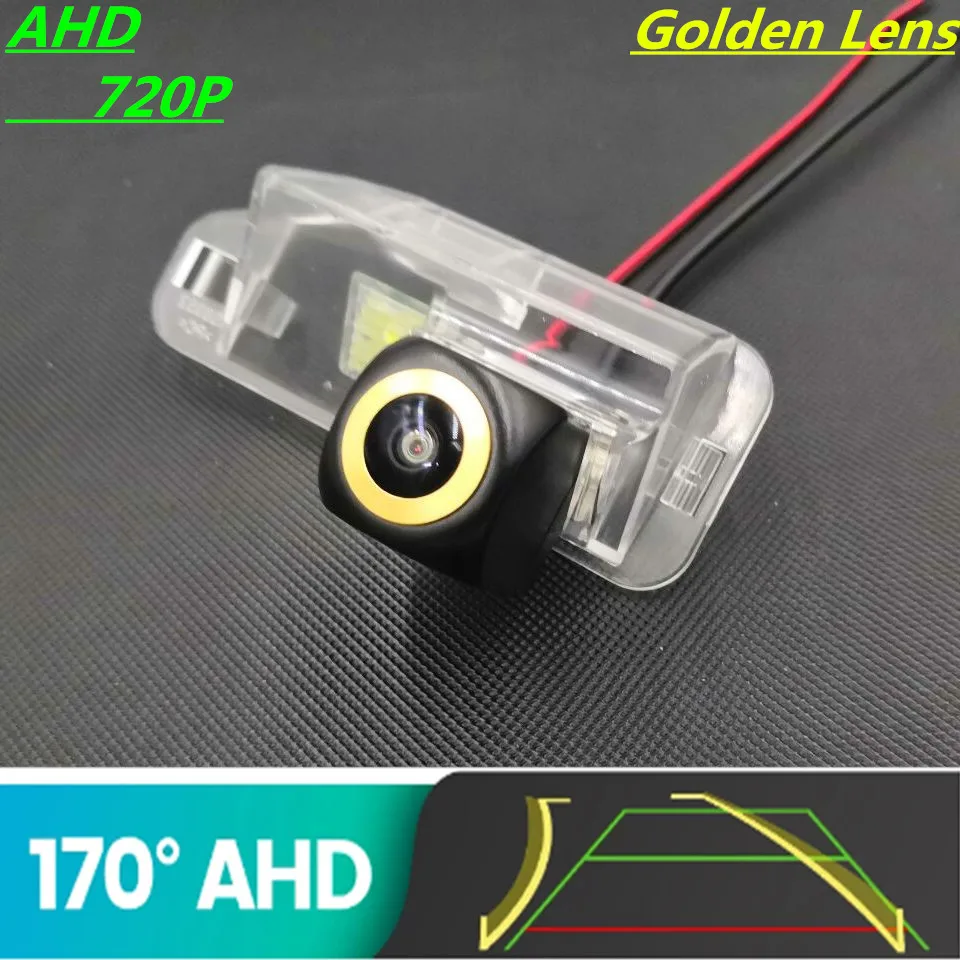 

AHD 720P Golden Lens Trajectory Car Rear View Camera For Lexus ES350 2007- 2014 GS300 IS300 LS430 Reverse Vehicle Monitor