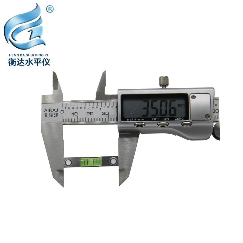 High-precision level bubble metal long horizontal bubble installation level bubble