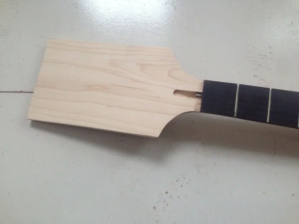 New Guitar Neck 24 Fret 27 inch or 30 inch maple Paddle Head Rosewood Fretboard Long Scale US