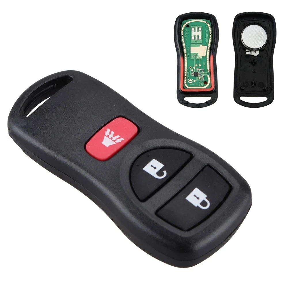 Llave remota de entrada sin llave para coche, reemplazo de mando a distancia de 315MHZ, 3 botones, para Infiniti/Nissan Frontier Murano Armada