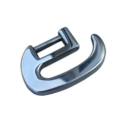 10pcs Stainless Steel Buckle Bag Harness Mirror Metal Accessories 18mm
