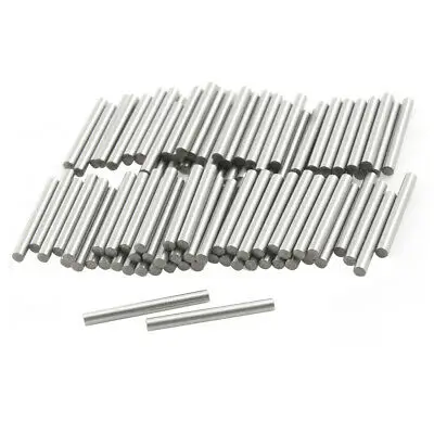 100 Pcs Stainless Steel 1.6mm x 15.8mm Cylinder Dowel Pins Fasten Elements