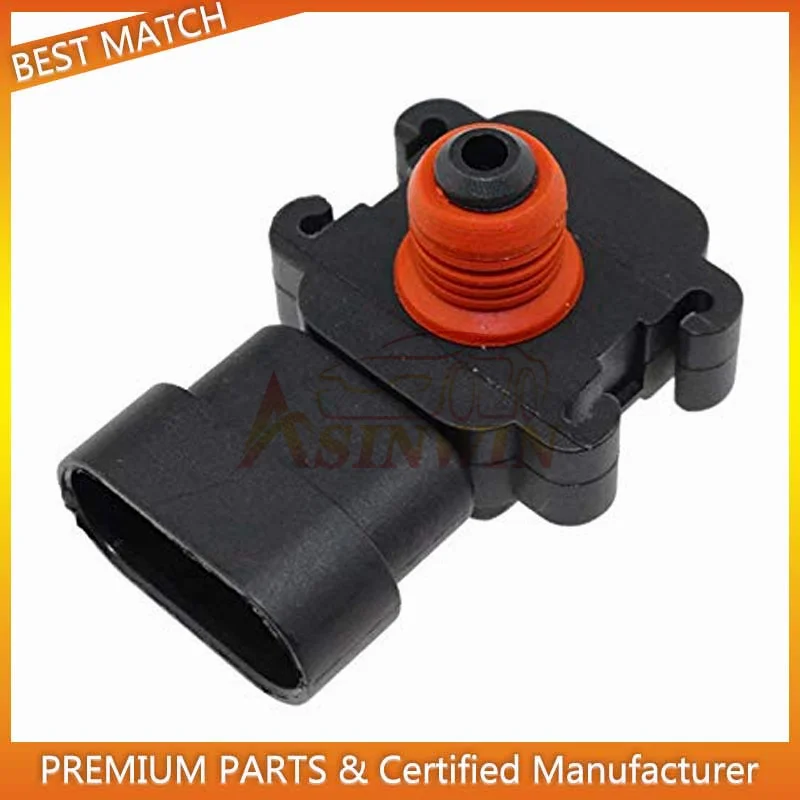 MAP Pressure Sensor 98131026 6238166 97180655 1247049 16235939 For Vauxhall Opel Astra IV G Combo II Corsa III C 1.7 DI DTI