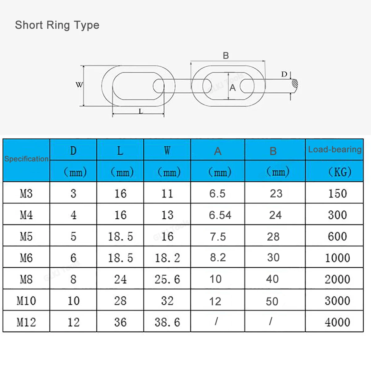 1M Diameter 1.2 1.5 2 2.5 3 4 5 6mm 304 Stainless Steel Chain Traction Chain Clothes Drying Chain Pet Dog Choker Collar Chain