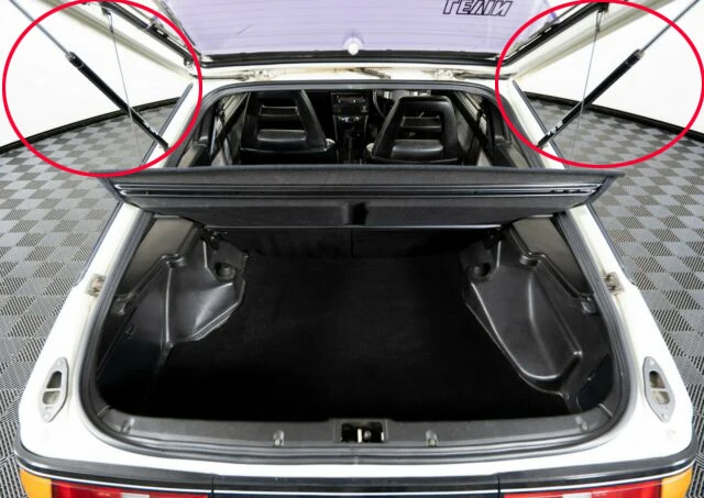 XIANGSHANG 2pcs Rear Auto Boot Suspension Springs Struts Lift Supports for Toyota COROLLA LEVIN AE86 AE85 1983-1987 Damper
