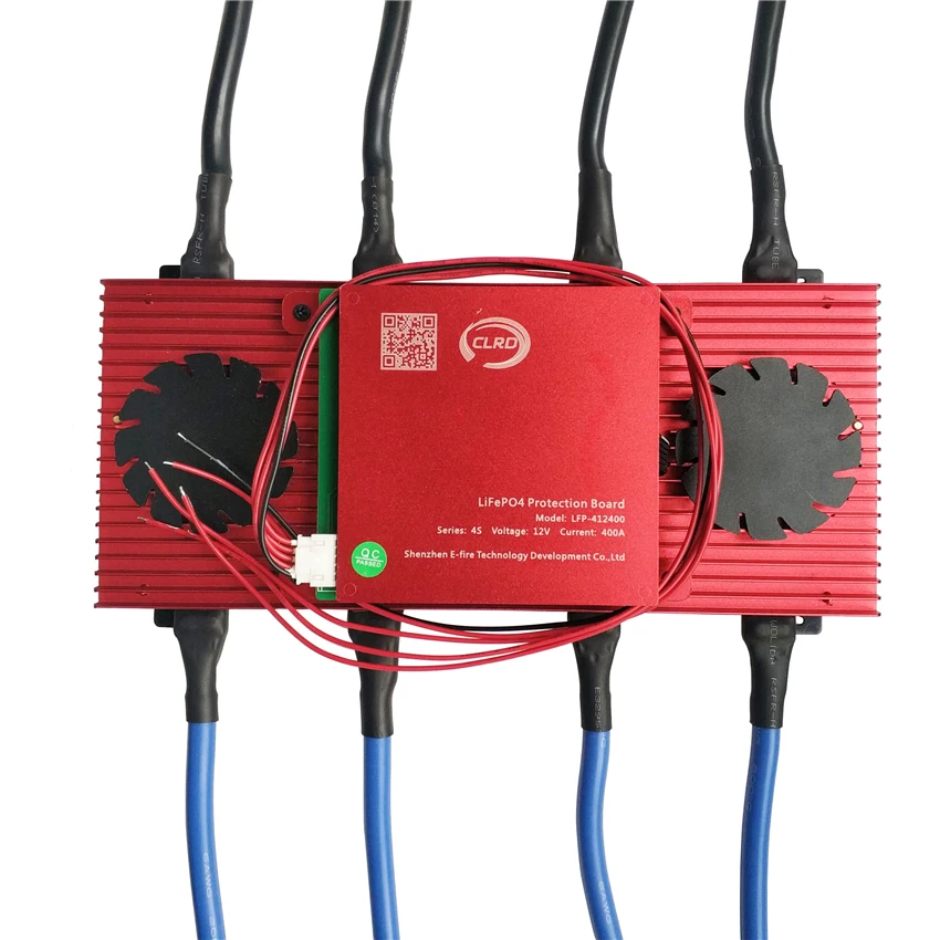 CLRD 8S Bms Lifepo4 24V 400a 3.2V Lifepo4 Sistem Manajemen Baterai Papan Keseimbangan untuk EV RV Berkemah Mobil