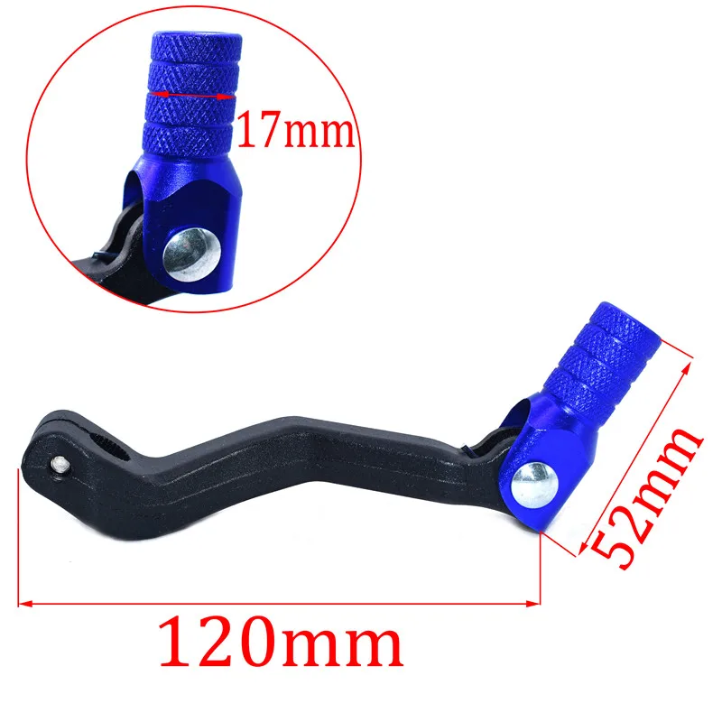 Motorcycle CNC Aluminum Folding Gear Shift Lever Fit Kayo Apollo Bosuer 110/125/140/150/160/250cc Dirt Bike Pit Bikes