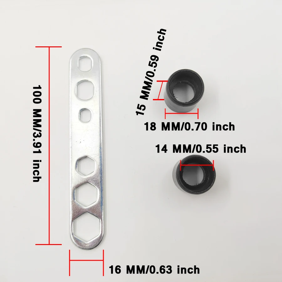 Imagem -06 - Mig Mag Soldadura Tocha Suporte da Ponta Bocal Cerâmico Consumíveis 0.6 mm 0.8 mm 0.9 mm 1.0 mm 1.2 mm 19 Pcs 15ak