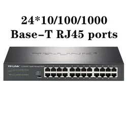 TP-LINK switch Full Gigabit Cloud Management Switch TL-SG2024D 24*1000Base-T RJ45 port APP/Web 802.1Q VLAN QoS bandwidth control