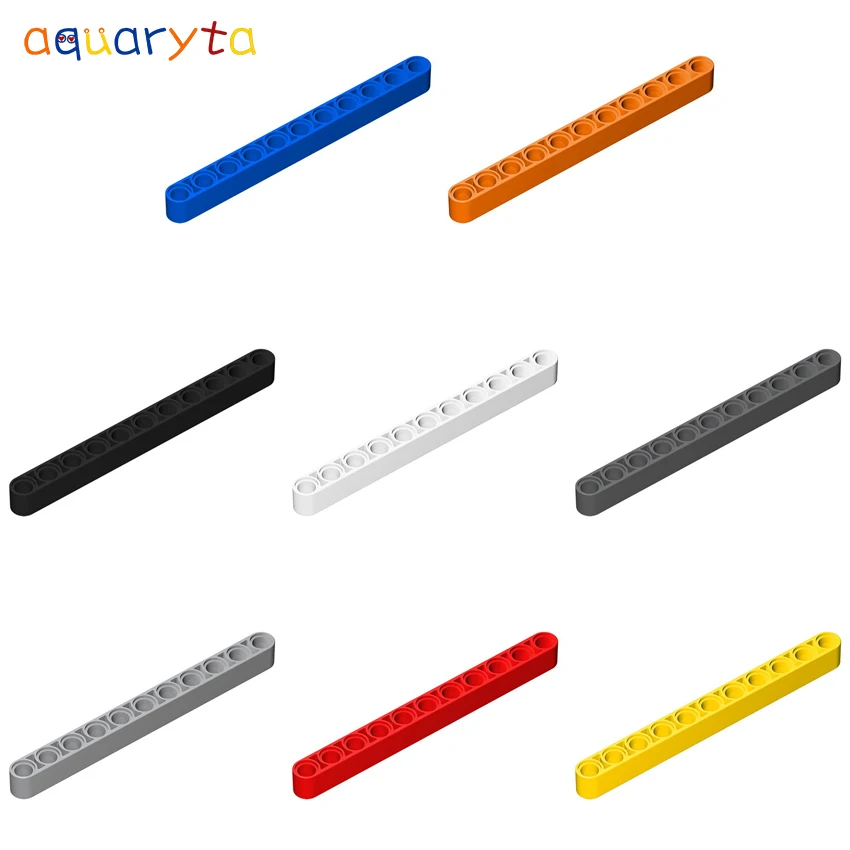 

Aquaryta 30pcs Building Blocks Technology Prat 1x11 Thick Hole Arm Liftarm Compatible 32525 DIY Assembles Moc Toys for Children