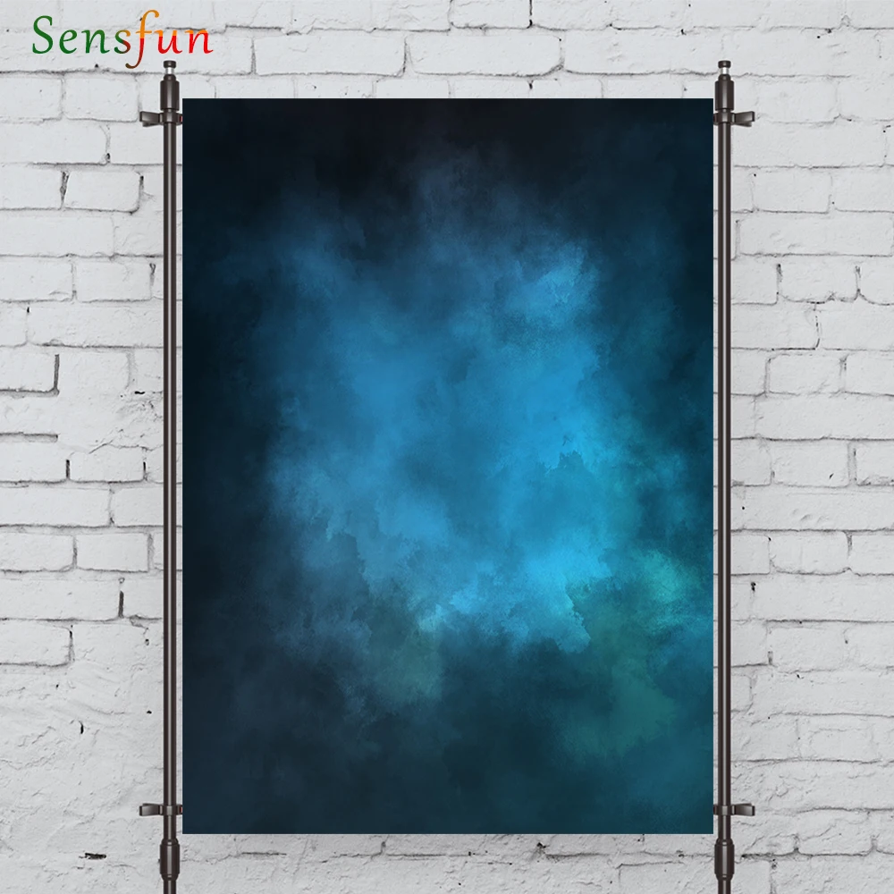 LEVOO Background For Photo Studio Fog Float Swirling Blue Tint Photocall Photobooth Decor Studio Custom Shoot Prop