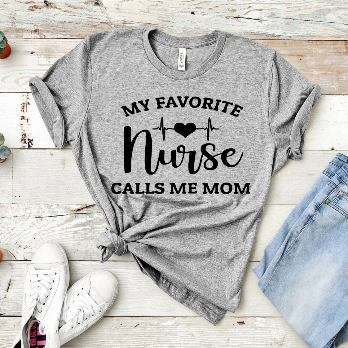 2020 minha enfermeira favorita chama-me mãe camisa engraçado mãe camiseta mãe da enfermeira camisas legal enfermeira tees ulzzang tshirt tumblr topos