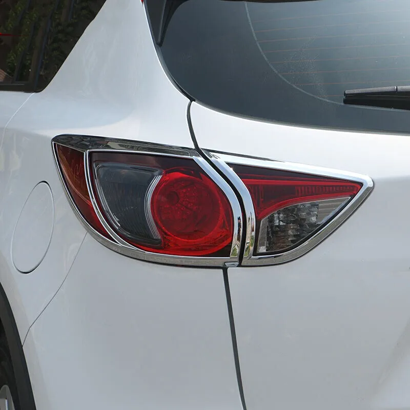 

Задсветильник фара для Mazda 2013-2016 годов, задняя фара, рама, Стик, хром, АБС, крышка, обшивка, крышки, автозапчасти