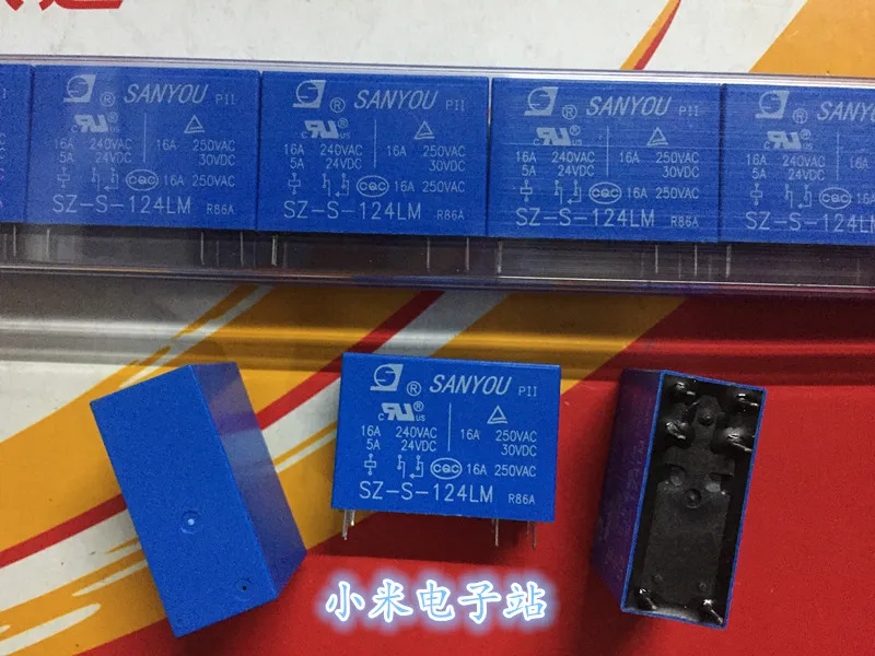 

SZ-S-124LM three friends relay 16A 250V 6 feet a group of normally open HRM2H HK14FH SMIH