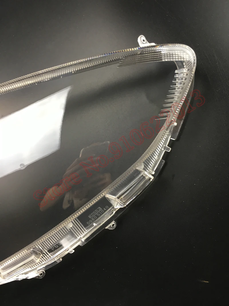 For Mazda 2 2007-2012 Car Front Headlight Cover Auto Headlamp Lampshade Lampcover Head Lamp light Covers glass Lens Shell