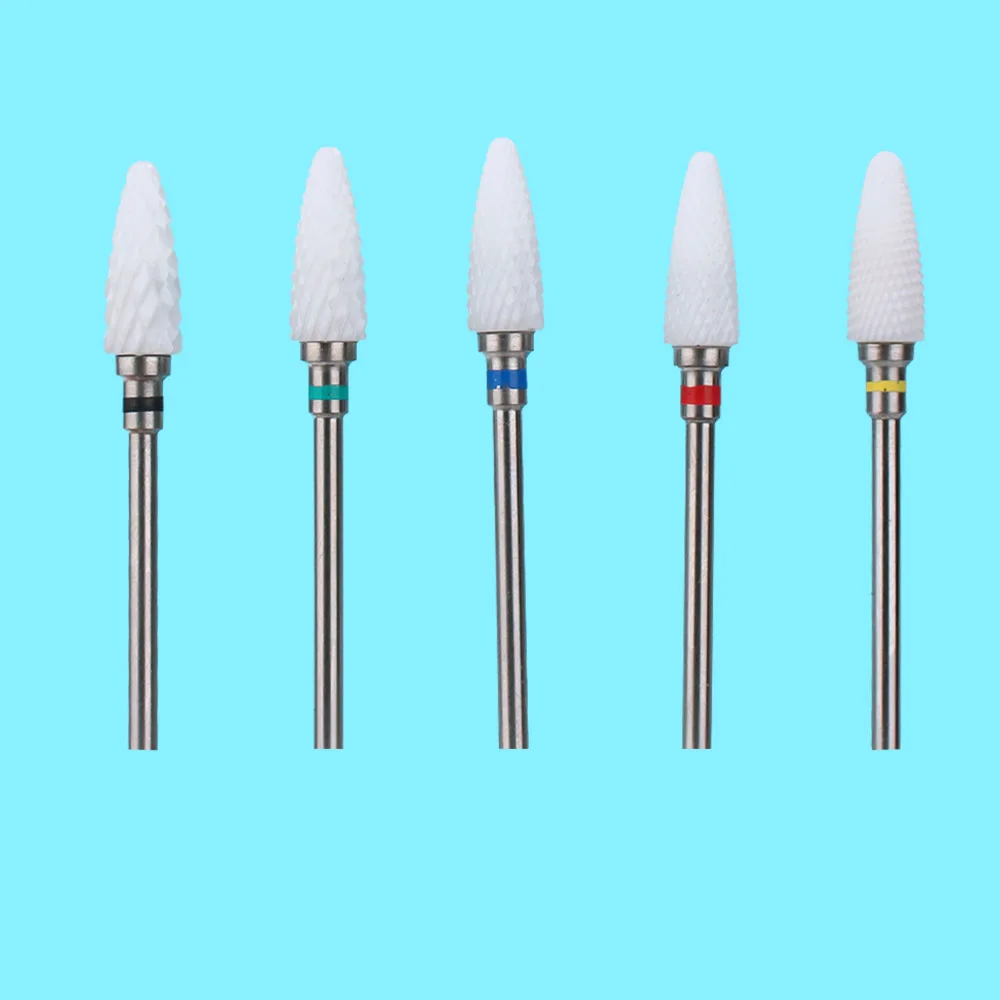 1pcs Milling Cutter Nail Drill Bits for Manicure Ceramic Electric Burr Machine Accessories Polish Files Nail Art Tools