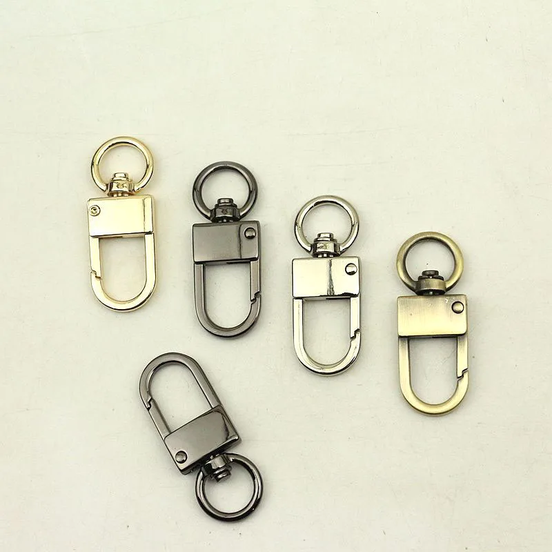 

30Pcs 13x50mm Metal Lobster Hanger Buckles for Bag KeyChain Clasp Dog Collar Swivel Trigger Clips Snap Hook DIY Accessories